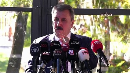 BBP lideri Destici: Cumhurbaşkanı olanın parti genel başkanlığından ayrılması yönünde BBP'nin görüşü var