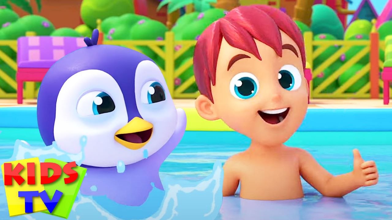 Swimming Song, Bubble Bath Time + More Rhymes in English for Kids