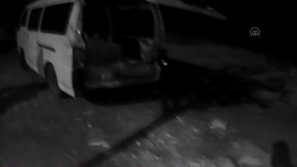 GAZİANTEP - Kaldırım taşlarını çaldığı iddiasıyla 2 zanlı yakalandı