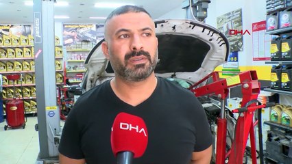 Telefonuna bildirim gelen esnaf dükkanını soyan hırsızları canlı canlı izledi