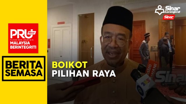 Boikot pilihan raya bukan keputusan saya sendiri