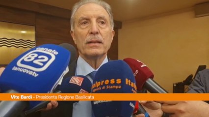 Basilicata, Bardi "Lavoriamo per l'autosufficienza energetica"