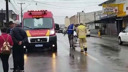 Siate socorre vítima de colisão de trânsito no Bairro Guarujá