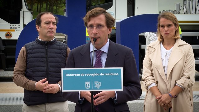 Almeida defiende que Madrid está más limpia frente a las críticas de los vecinos