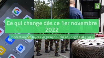 Tout ce qui change le 1er nov