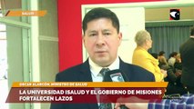 La universidad Isalud y el gobierno de misiones fortalecen lazoz