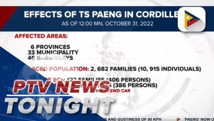 Provinces in the Cordilleras not spared by #PaengPH's wrath
