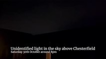 Unidentified light above Chesterfield (1)