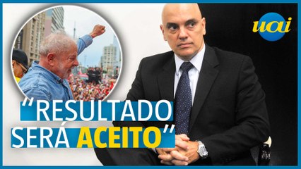 Moraes diz que não há risco de contestação das eleições