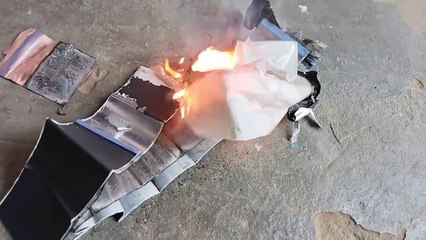 mobile battery blast experiment Hindi video