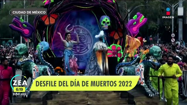 Así se vivió el Gran Desfile del Día de Muertos 2022 en la CDMX