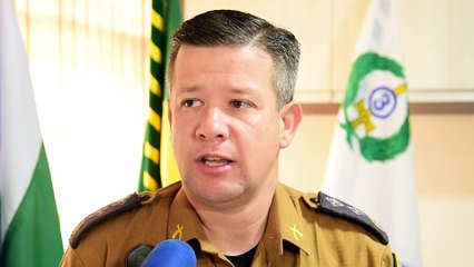 Entrevista com Major Cládio Longo, do 25º BPM, sobre atirador de Cafezal do Sul