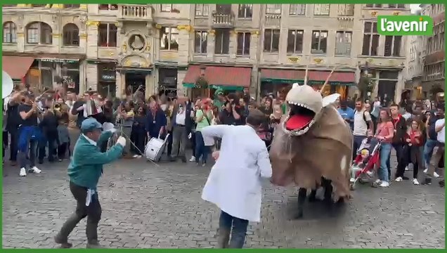 Fosses-la-Ville: les Limotches ont battu le pavé de Bruxelles