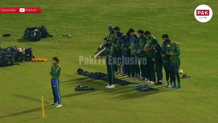 Live Cricket Rizwan stands to protect Namazi from ball