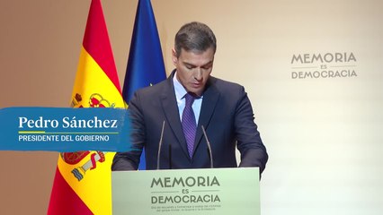 Pedro Sánchez afirma que es deber del estado ayudar a las víctimas de la Guerra Civil