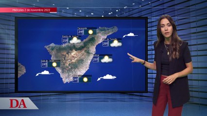La previsión del tiempo en Canarias para mañana