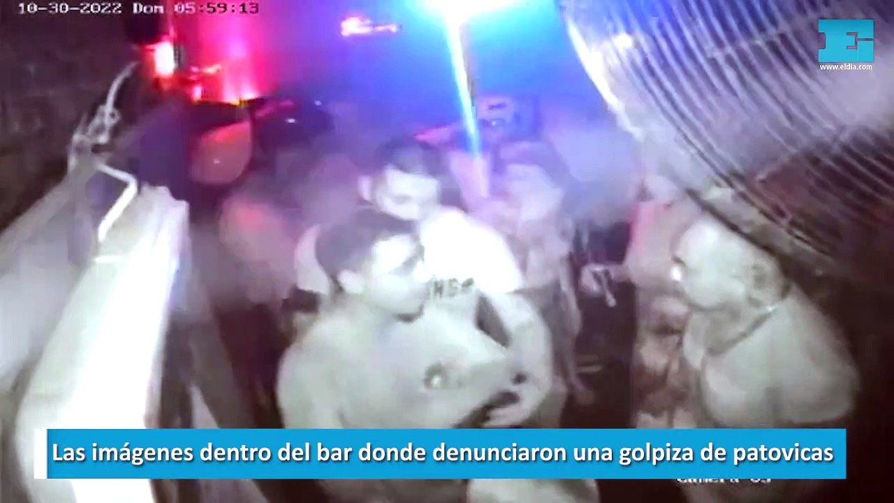 Las imágenes dentro del bar donde denunciaron una golpiza de patovicas