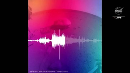 NASA Mars InSight detects meteoroid impact - Data turned into sound!