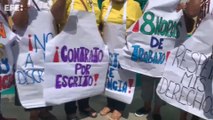 La lucha de trabajadoras domésticas en Latinoamérica por trabajo digno y remunerado