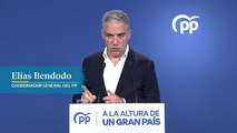 El PP exige al Gobierno que ponga por escrito que no reformará el delito de sedición para seguir negociando