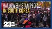 Halloween stampede in South Korea
