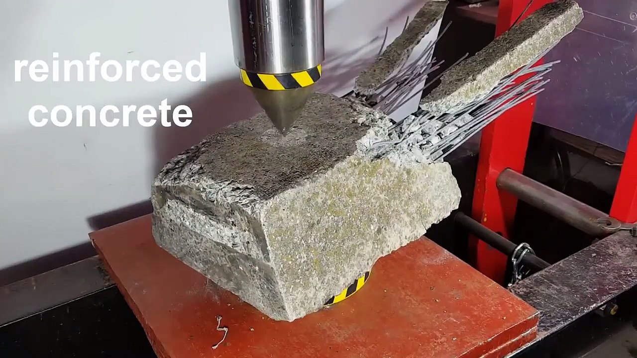 HYDRAULIC PRESS SHARP VS HARDEST METAL, VIBRANIUM