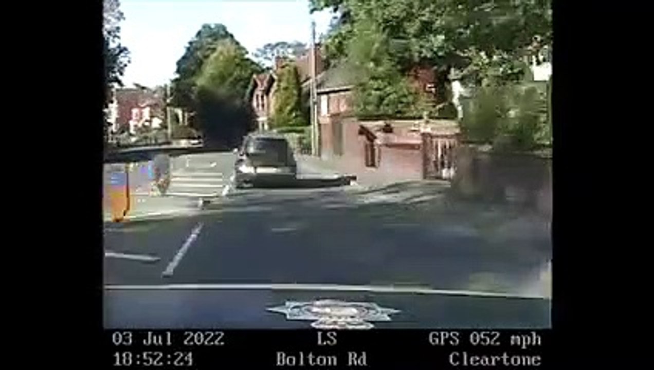 Uninsured and unlicensed driver reaches 90mph as he is chased by police