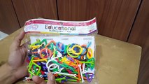 Unboxing and review of educational building blocks sticks for kids gift and fun