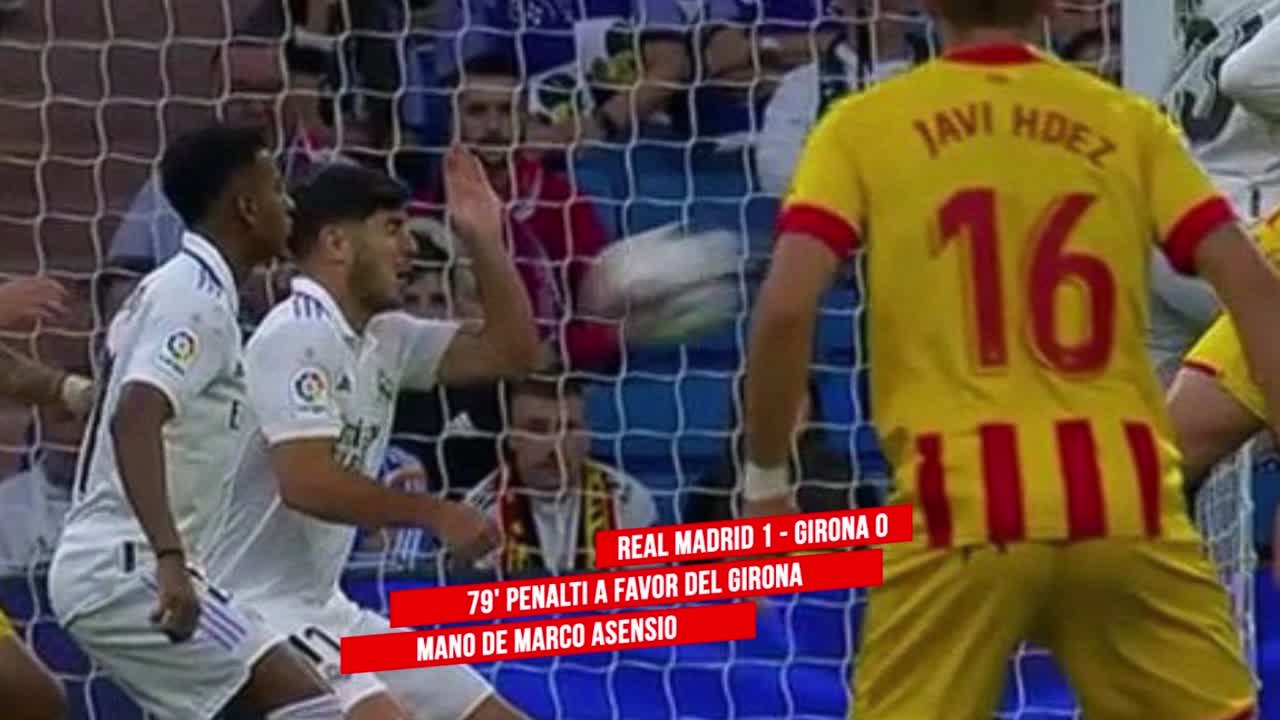 La narración de RAC1 de la mano de Asensio y el gol anulado a Rodrygo en el Real Madrid vs. Girona