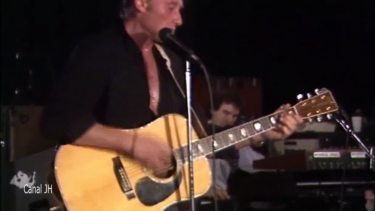 Johnny Hallyday - répétitions Bercy 1987