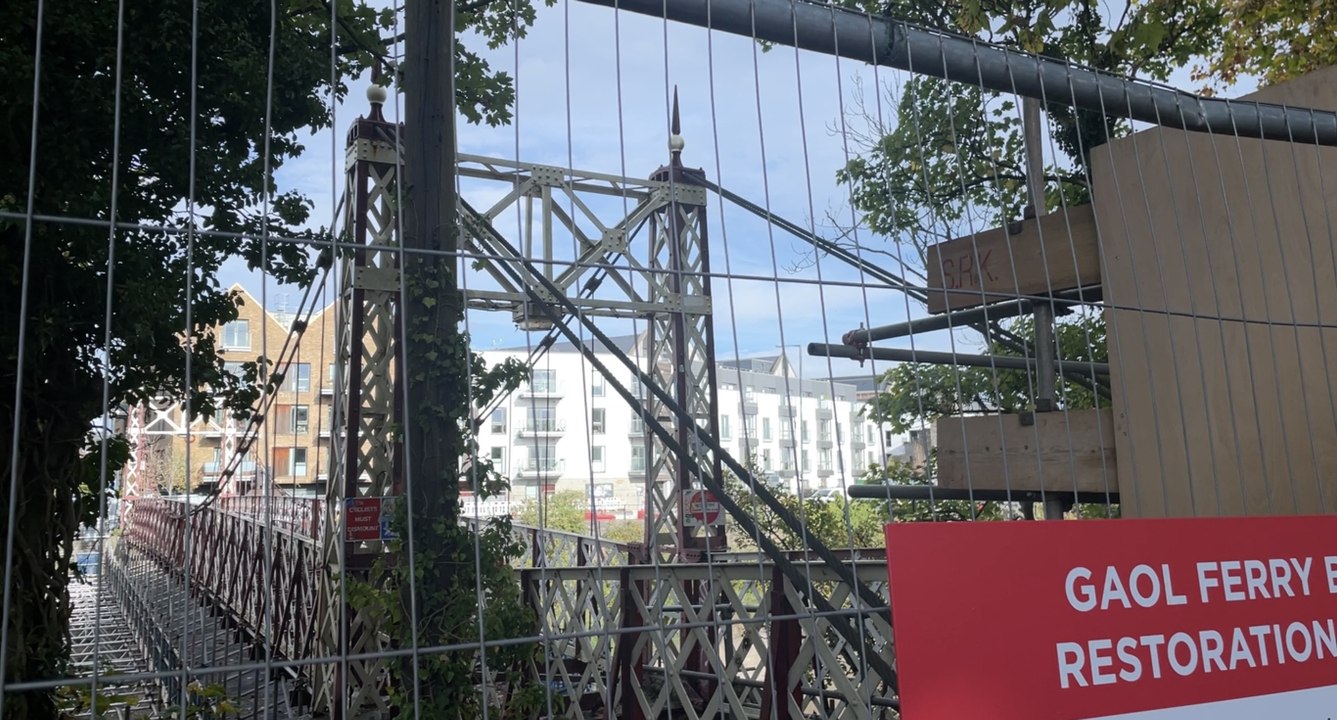 What is the impact of the closure of the Gaol Ferry Bridge?