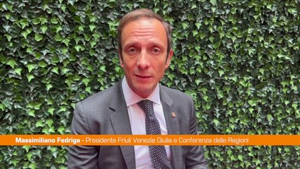 Fedriga "L'Italia guardi Oltreoceano per nuove opportunità d'impresa"