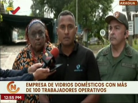 Empresa de vidrios domésticos retoma su producción en Las Tejerías con más de 100 trabajadores