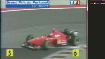 Download Video: F1 1996 - Grand Prix du Portugal - Course 15/16 - Replay TF1 commenté par ThibF1