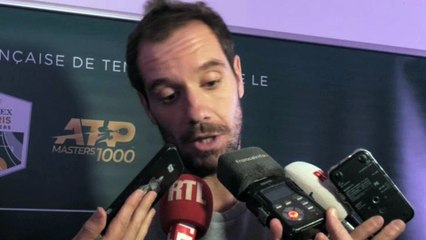 ATP - Rolex Paris Masters 2022 - Richard Gasquet : "J’ai la chance de le jouer ici, à Bercy, avec le public"