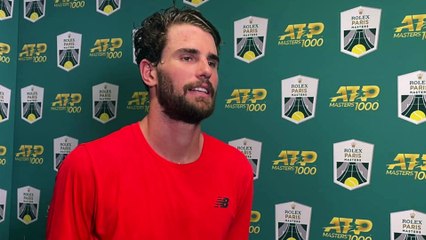 ATP - Rolex Paris Masters 2022 - Maxime Cressy, Américain ou Français ? : "Je suis les deux et je suis chez moi, ici !"