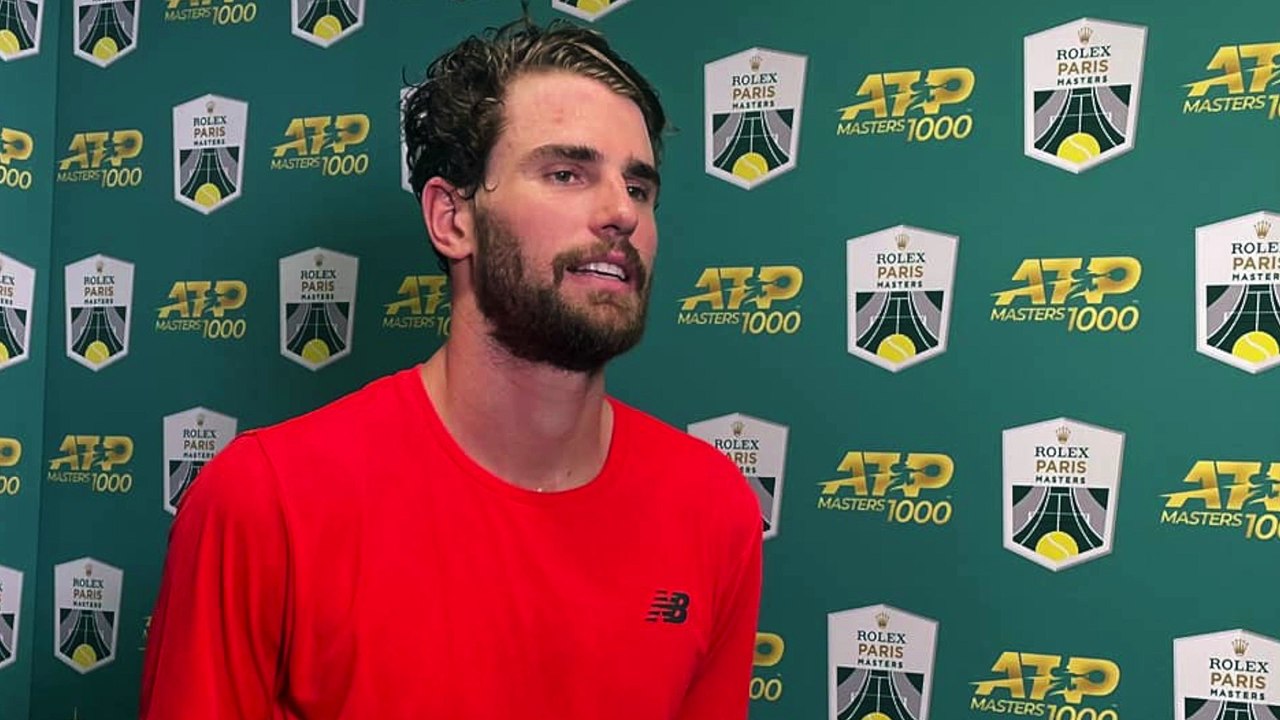ATP - Rolex Paris Masters 2022 - Maxime Cressy, Américain ou Français ? : "Je suis les deux et je suis chez moi, ici !"
