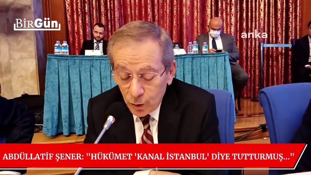 Abdüllatif Şener, iktidara sert yüklendi: Hükümet 'Kanal İstanbul' diye tutturmuş. 'Konya Ovası’nı nasıl sulayacağım?’ diye düşün”