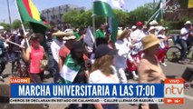 Marcha universitaria por Censo en 2023 este lunes 31 de octubre