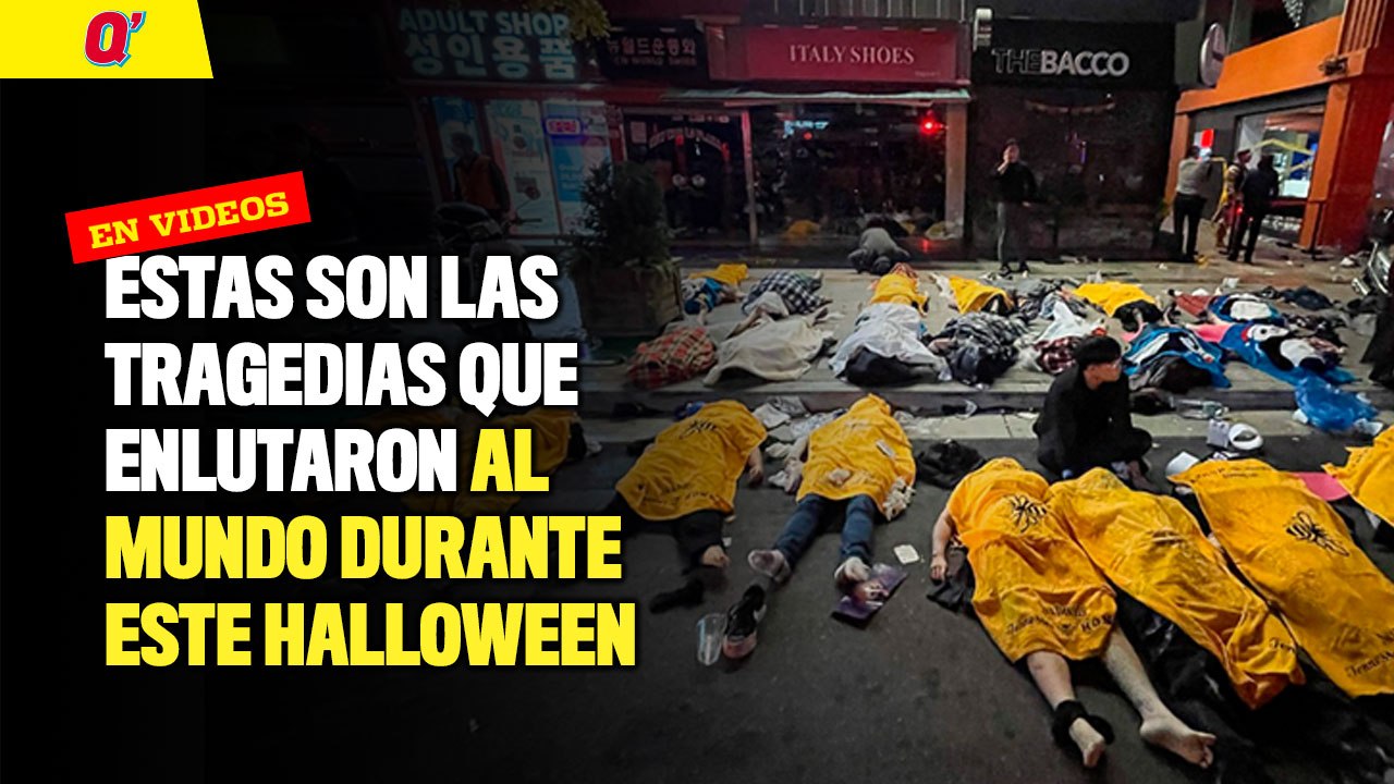 Estas son las tragedias que enlutaron al mundo durante este Halloween
