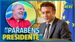 Macron parabeniza Lula pela vitória em eleição