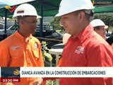 DIANCA avanza en la construcción de embarcaciones marítimas para impulsar la industria naval