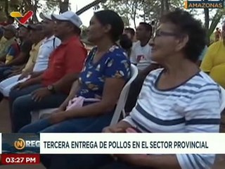 Amazonas | Realizan la tercera entrega de pollos  a 20 familias del sector El Provincial