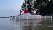 Boat tour Chao Phraya river Koh Kret and Pak Kret in Thailand