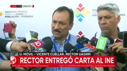Vicente Cuéllar pide que el INE entregue detalles de su cronograma censal