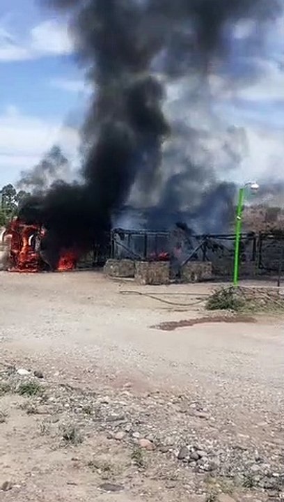 Explosión Micro San Rafael