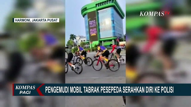 Pelaku Tabrak Lari terhadap Pesepeda di Jakarta Pusat Akhirnya Menyerahkan Diri
