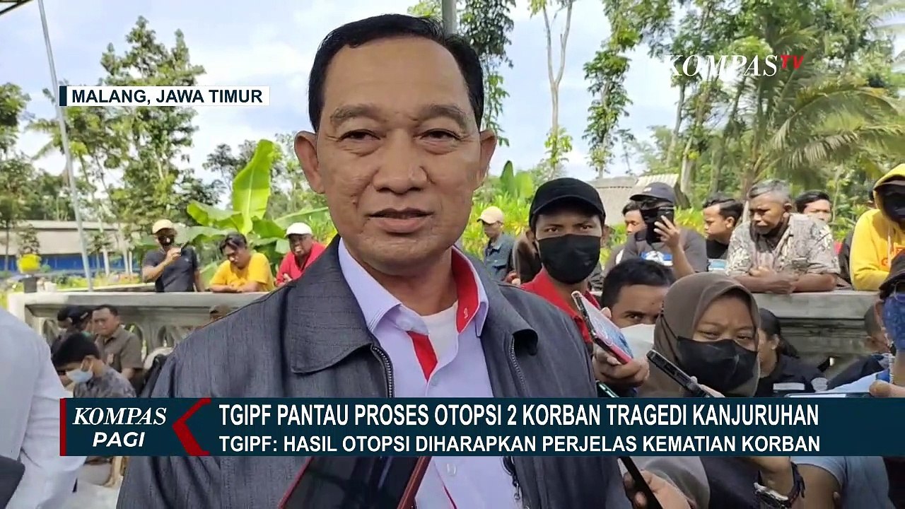TGIPF Pantau Proses Autopsi Dua Jenazah Korban Tragedi Kanjuruhan
