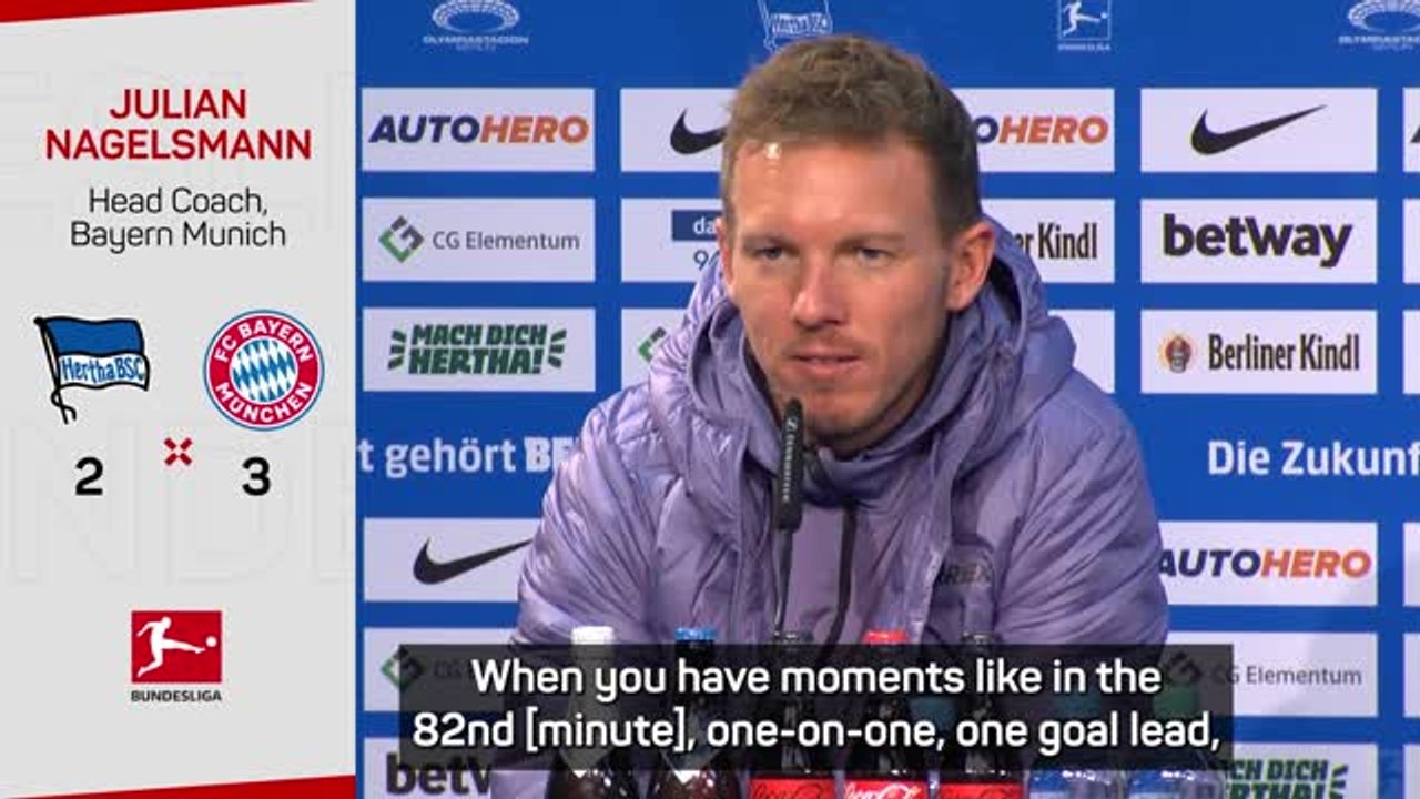 Everyone in Germany happy to see Neuer back - Nagelsmann