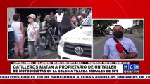 Asesinan a propietario de un taller de motocicletas en la colonia Villeda Morales de SPS